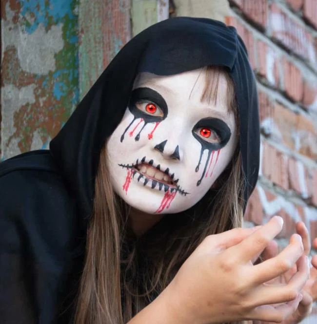 ハロウィーンキッズメイク2020：100の美しいアイデアと写真！