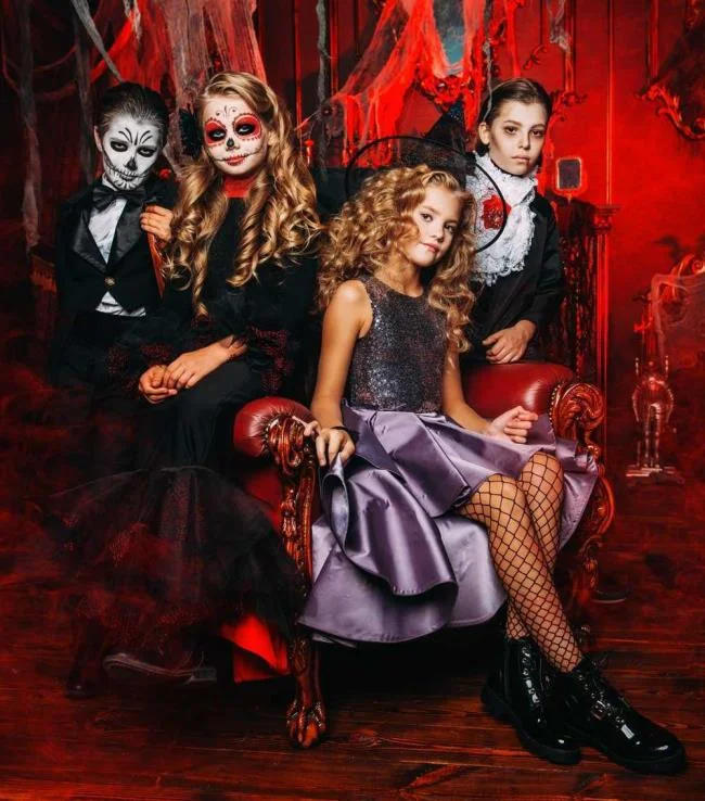 ハロウィーンキッズメイク2020：100の美しいアイデアと写真！