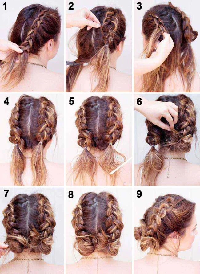 Gaya Rambut DIY: 60 Tutorial yang Boleh Anda Lakukan Dalam Masa yang singkat