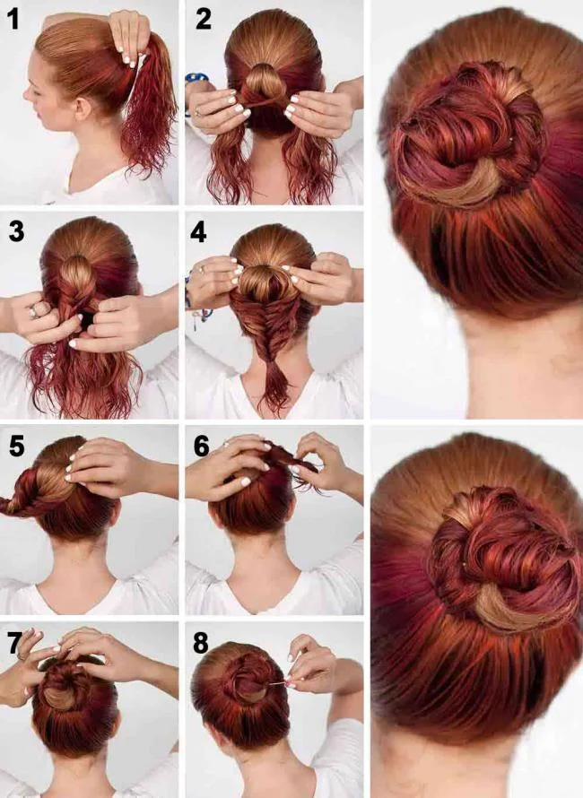Gaya Rambut DIY: 60 Tutorial yang Boleh Anda Lakukan Dalam Masa yang singkat
