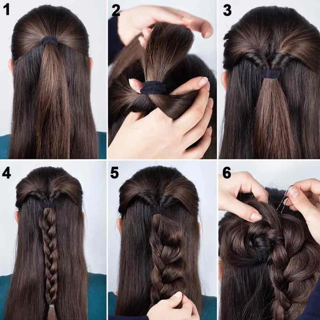Gaya Rambut DIY: 60 Tutorial yang Boleh Anda Lakukan Dalam Masa yang singkat