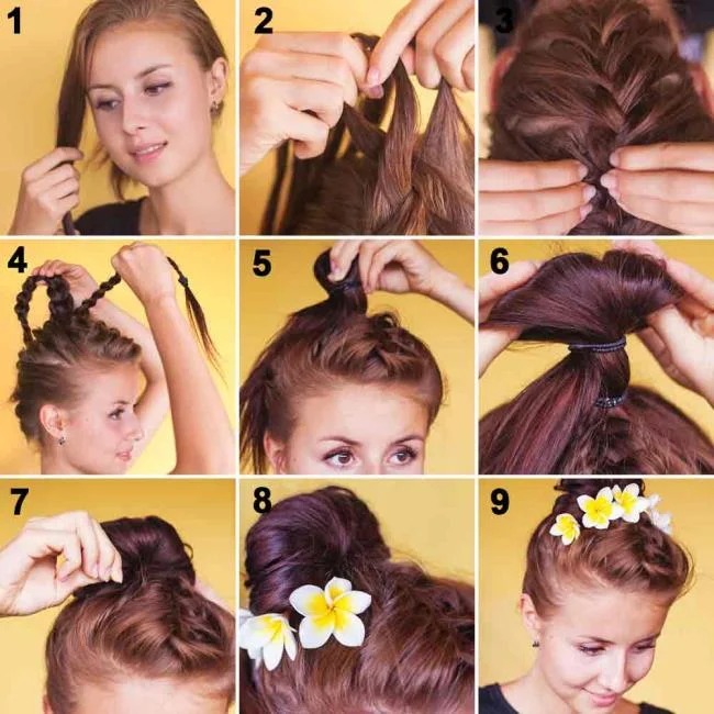 Gaya Rambut DIY: 60 Tutorial yang Boleh Anda Lakukan Dalam Masa yang singkat