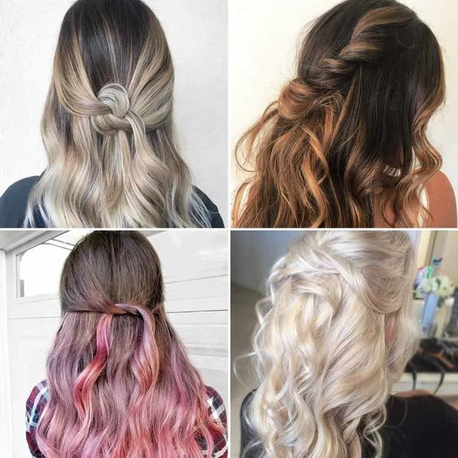 Gaya Rambut Rambut Panjang: 200 idea mudah dan cantik!