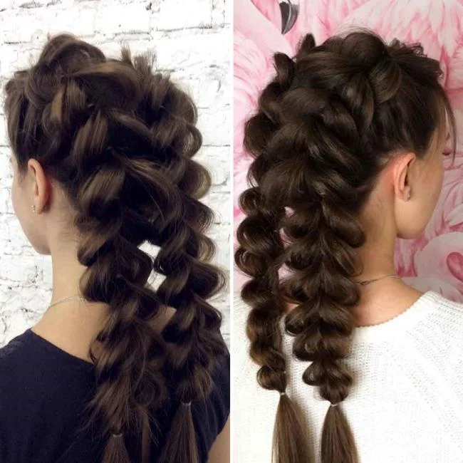 Gaya Rambut Rambut Panjang: 200 idea mudah dan cantik!