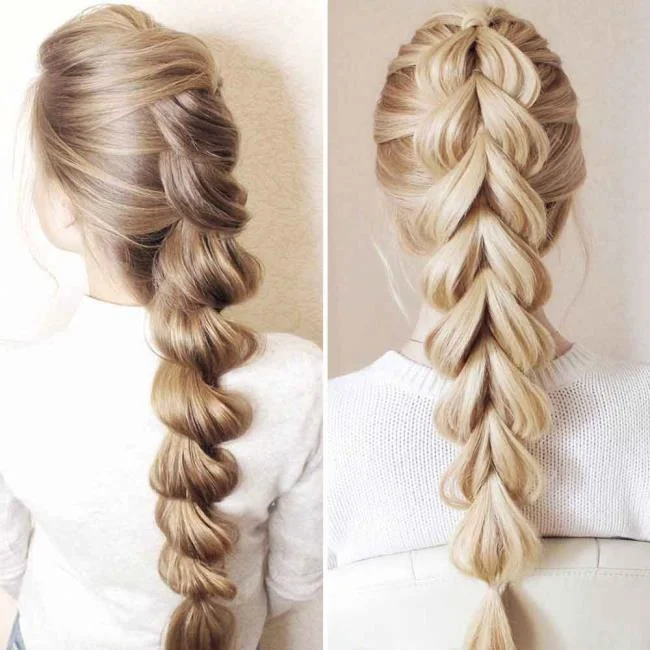 Gaya Rambut Rambut Panjang: 200 idea mudah dan cantik!