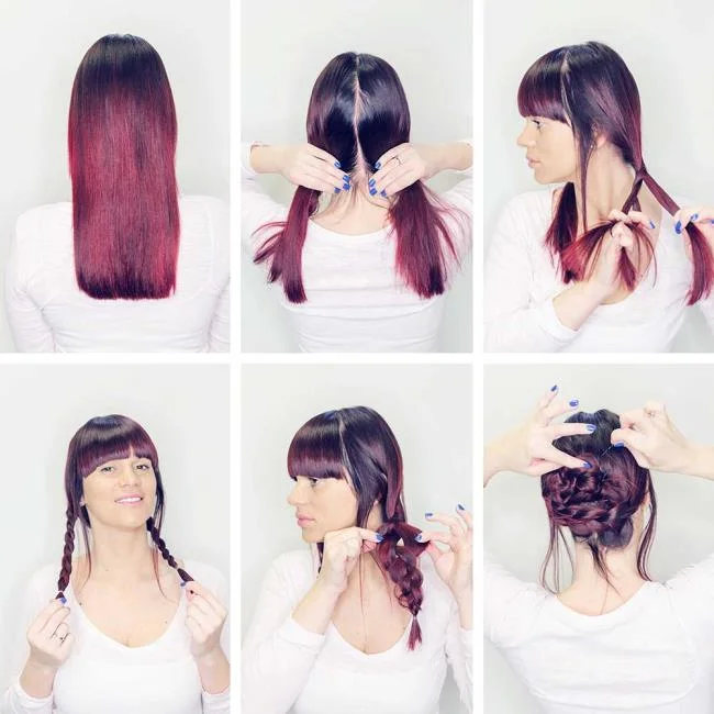 Gaya Rambut Rambut Panjang: 200 idea mudah dan cantik!