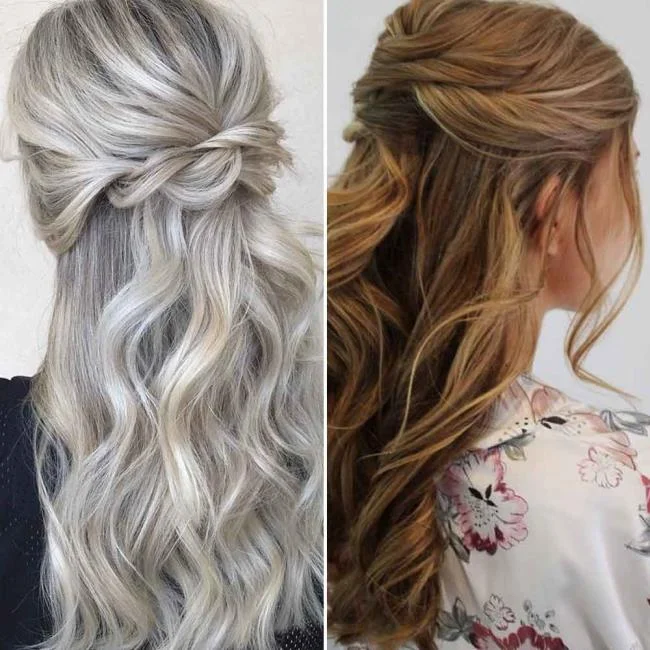 Gaya Rambut Rambut Panjang: 200 idea mudah dan cantik!