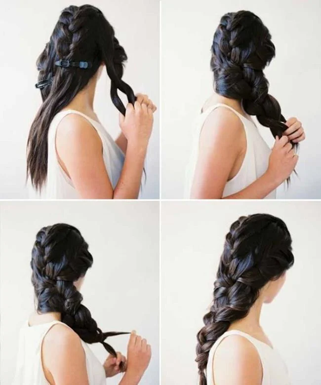 Gaya Rambut Rambut Panjang: 200 idea mudah dan cantik!