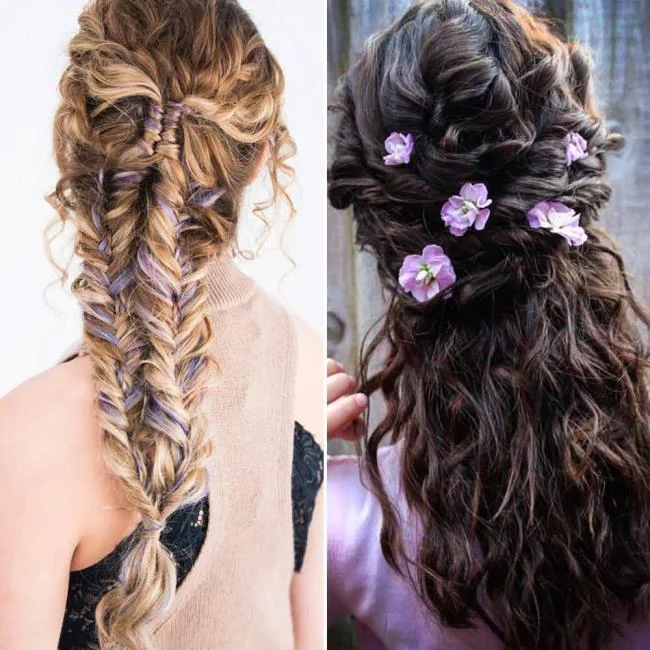 Gaya Rambut Rambut Panjang: 200 idea mudah dan cantik!