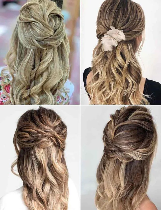 Gaya Rambut Rambut Panjang: 200 idea mudah dan cantik!