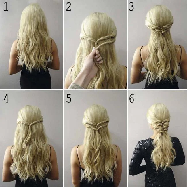 Gaya Rambut Rambut Panjang: 200 idea mudah dan cantik!