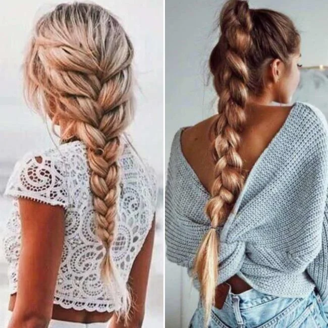 Gaya Rambut Rambut Panjang: 200 idea mudah dan cantik!