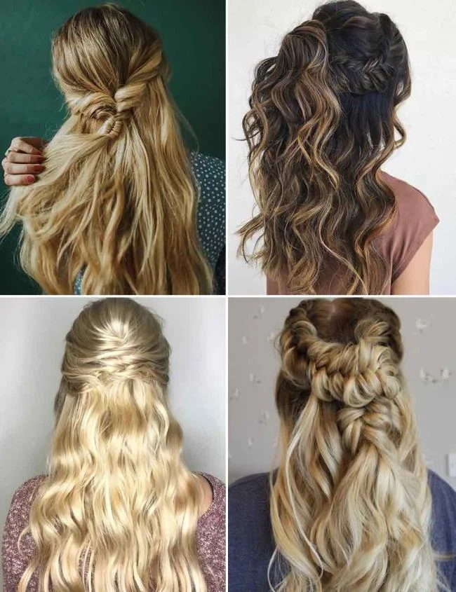 Gaya Rambut Rambut Panjang: 200 idea mudah dan cantik!