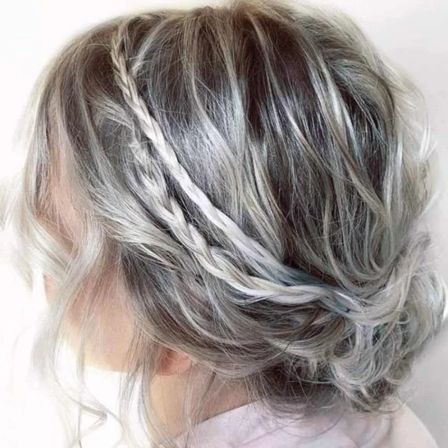 Gaya rambut dengan jalinan 2020: 150 idea dan tutorial yang indah