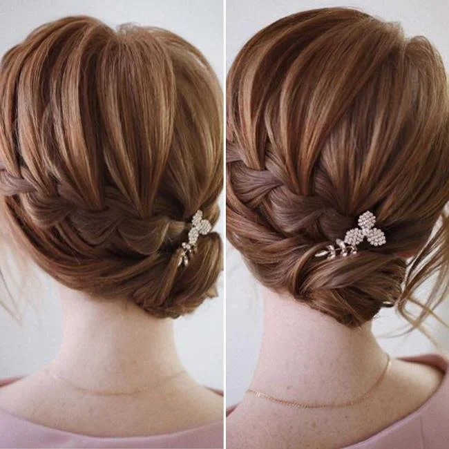 Gaya rambut dengan jalinan 2020: 150 idea dan tutorial yang indah