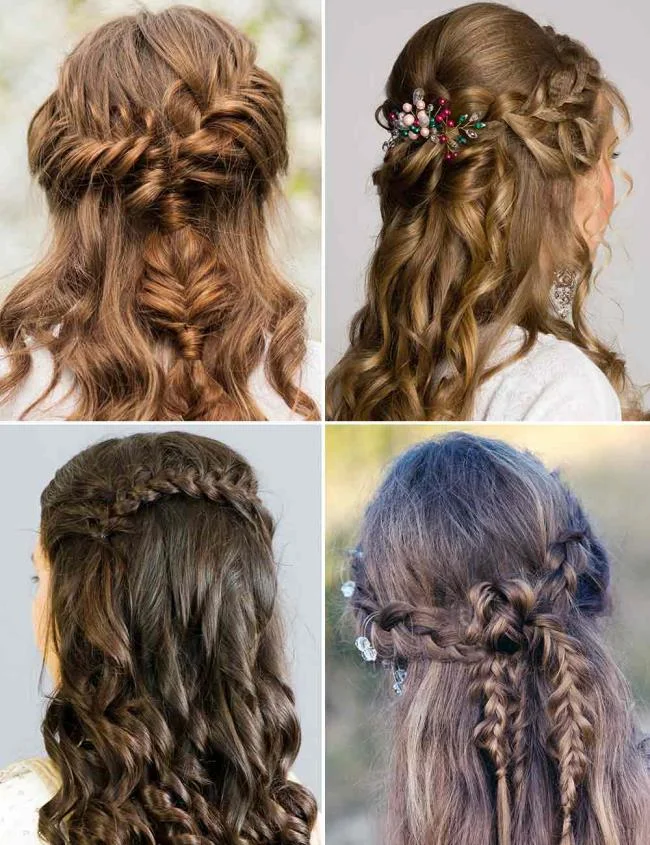 Gaya rambut dengan jalinan 2020: 150 idea dan tutorial yang indah