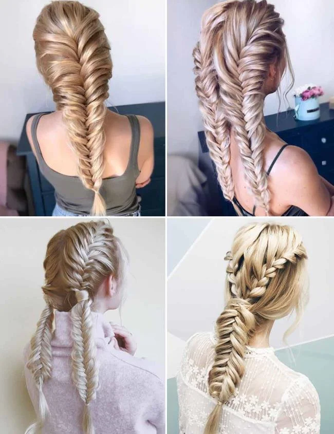 Gaya rambut dengan jalinan 2020: 150 idea dan tutorial yang indah