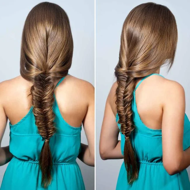 Gaya rambut dengan jalinan 2020: 150 idea dan tutorial yang indah