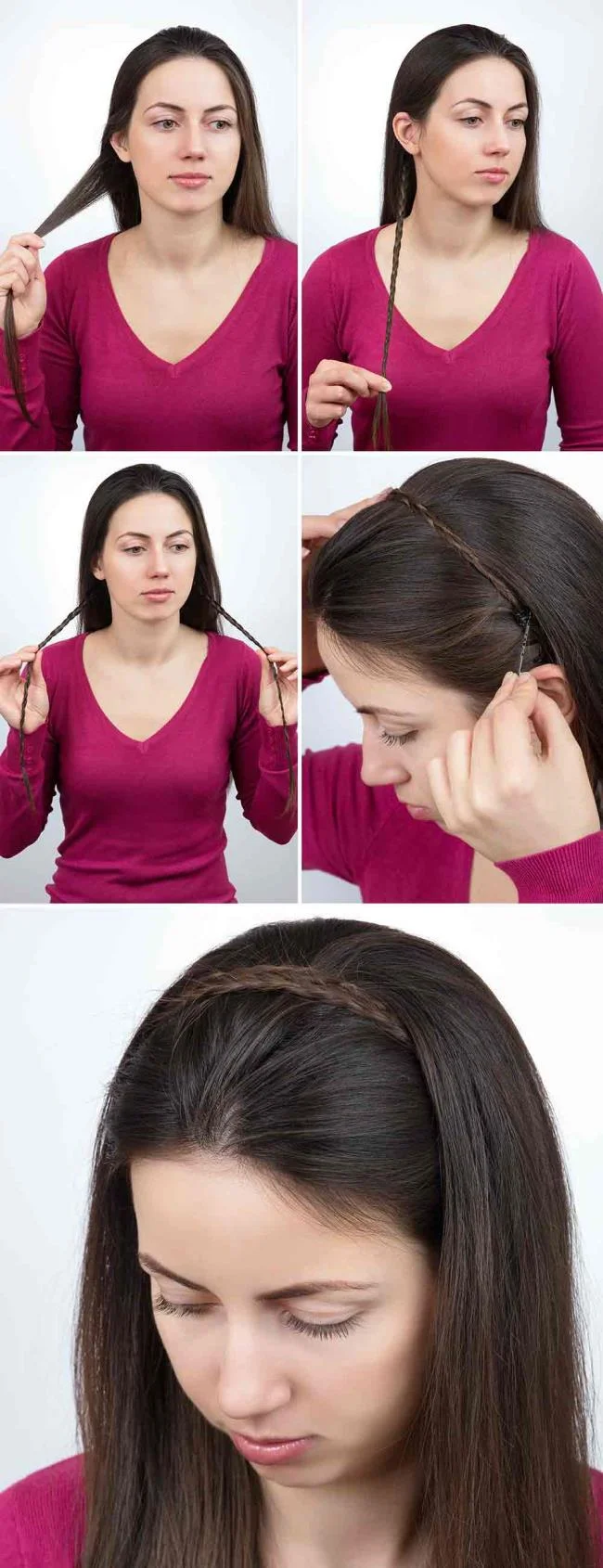 Gaya rambut dengan jalinan 2020: 150 idea dan tutorial yang indah