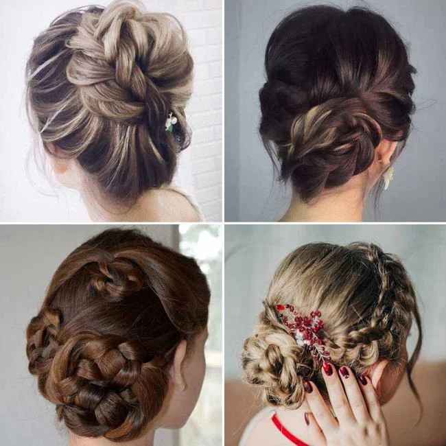 Gaya rambut dengan jalinan 2020: 150 idea dan tutorial yang indah