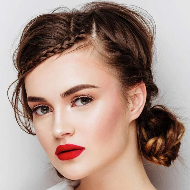 Gaya rambut dengan jalinan 2020: 150 idea dan tutorial yang indah