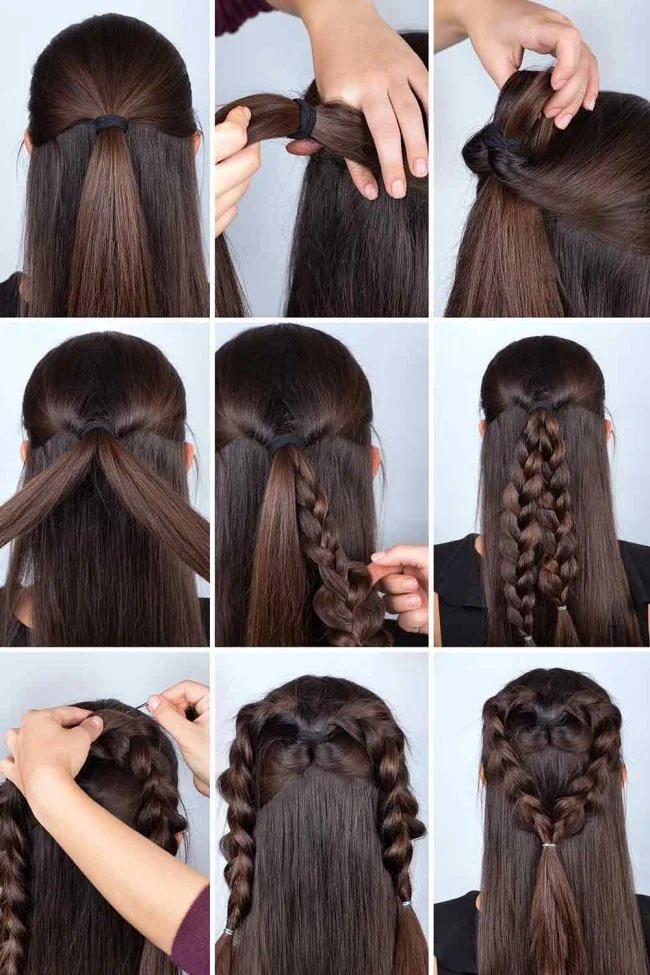 Gaya rambut dengan jalinan 2020: 150 idea dan tutorial yang indah