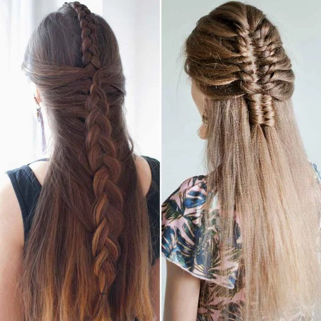 Gaya rambut dengan jalinan 2020: 150 idea dan tutorial yang indah