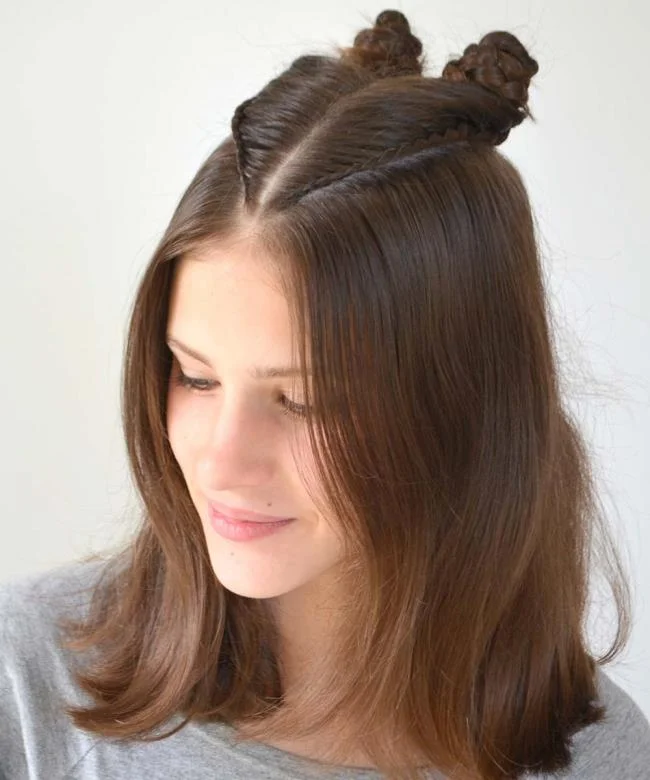 Gaya rambut dengan jalinan 2020: 150 idea dan tutorial yang indah