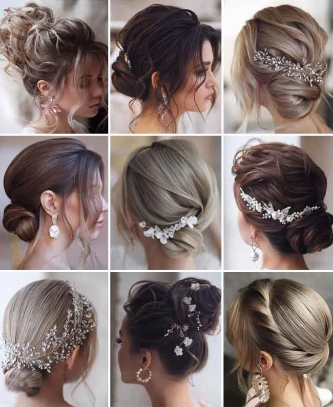 Gaya rambut perkahwinan untuk tetamu: 100 yang paling indah!