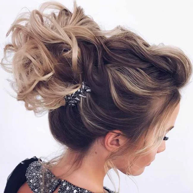 Gaya rambut perkahwinan untuk tetamu: 100 yang paling indah!