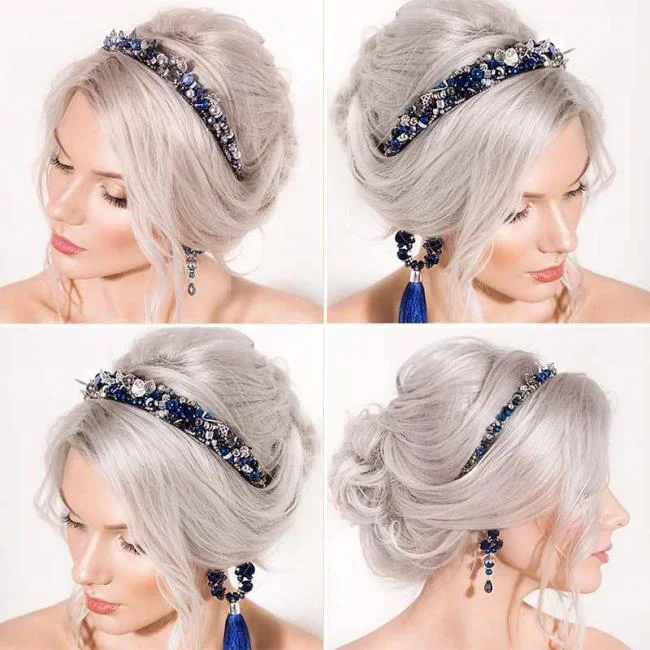 Gaya rambut perkahwinan untuk tetamu: 100 yang paling indah!