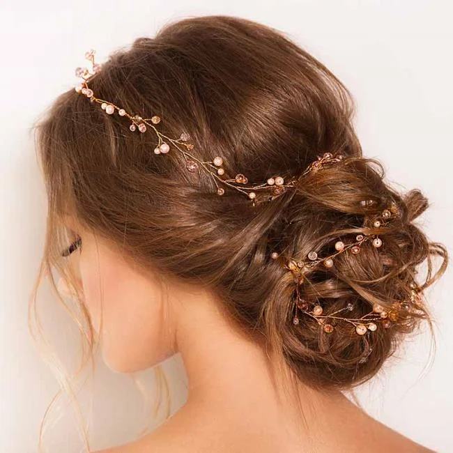 Gaya rambut perkahwinan untuk tetamu: 100 yang paling indah!