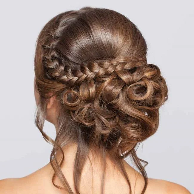 Gaya rambut perkahwinan untuk tetamu: 100 yang paling indah!