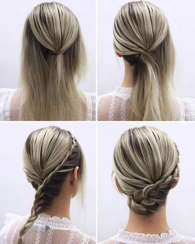 Gaya rambut perkahwinan untuk tetamu: 100 yang paling indah!