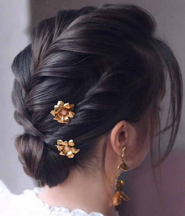 Gaya rambut perkahwinan untuk tetamu: 100 yang paling indah!