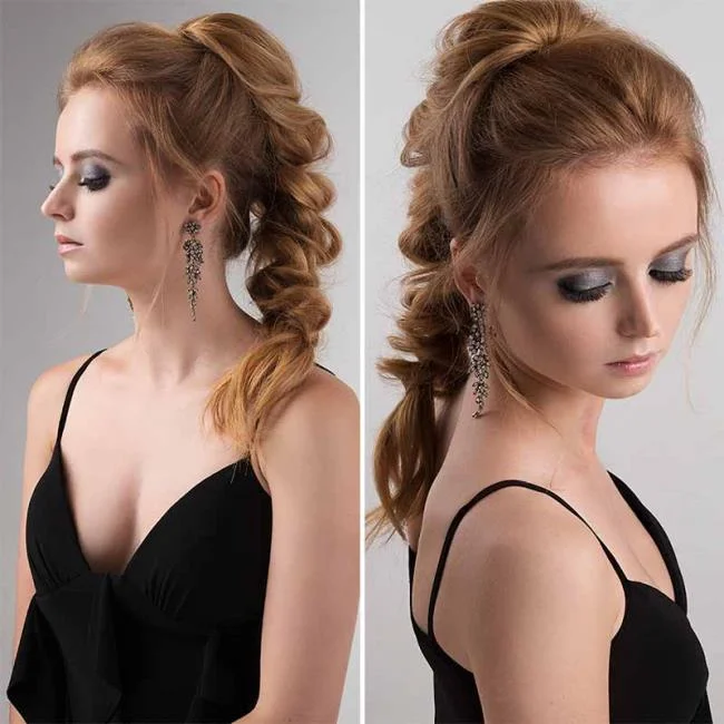 Gaya rambut perkahwinan untuk tetamu: 100 yang paling indah!