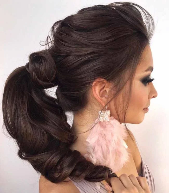 Gaya rambut perkahwinan untuk tetamu: 100 yang paling indah!