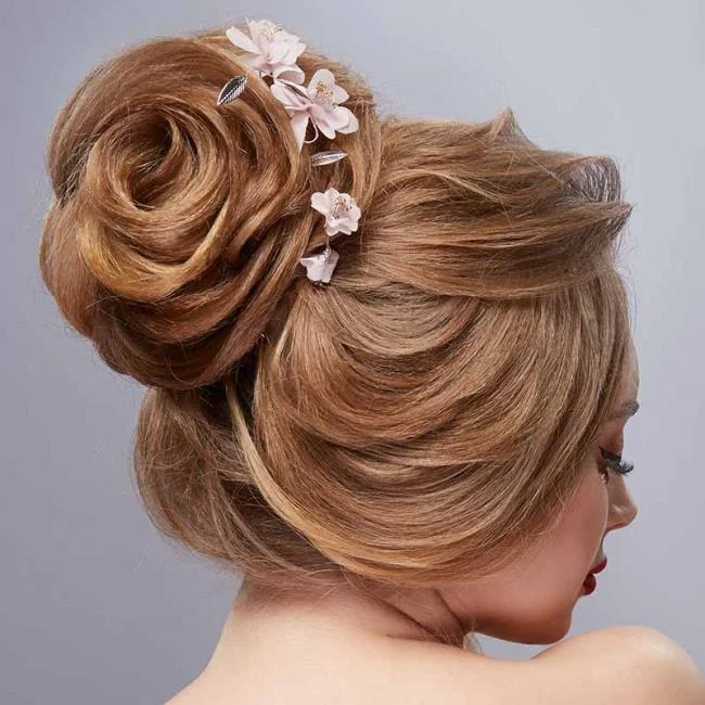 Gaya rambut perkahwinan untuk tetamu: 100 yang paling indah!