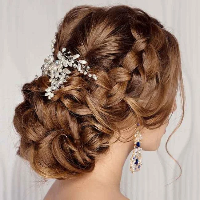 Gaya rambut perkahwinan untuk tetamu: 100 yang paling indah!