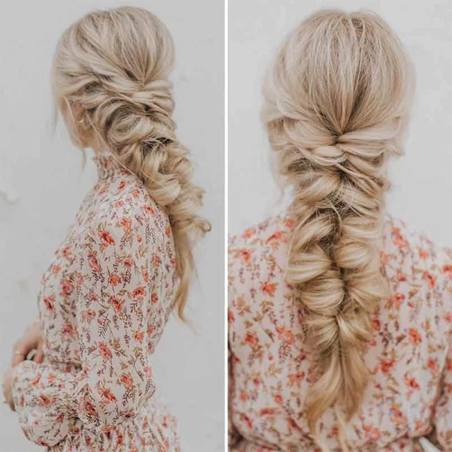 Gaya rambut perkahwinan untuk tetamu: 100 yang paling indah!