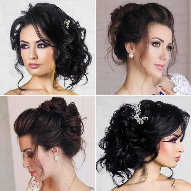 Gaya rambut perkahwinan untuk tetamu: 100 yang paling indah!