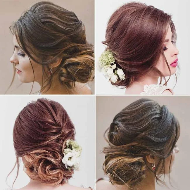 Gaya rambut perkahwinan untuk tetamu: 100 yang paling indah!