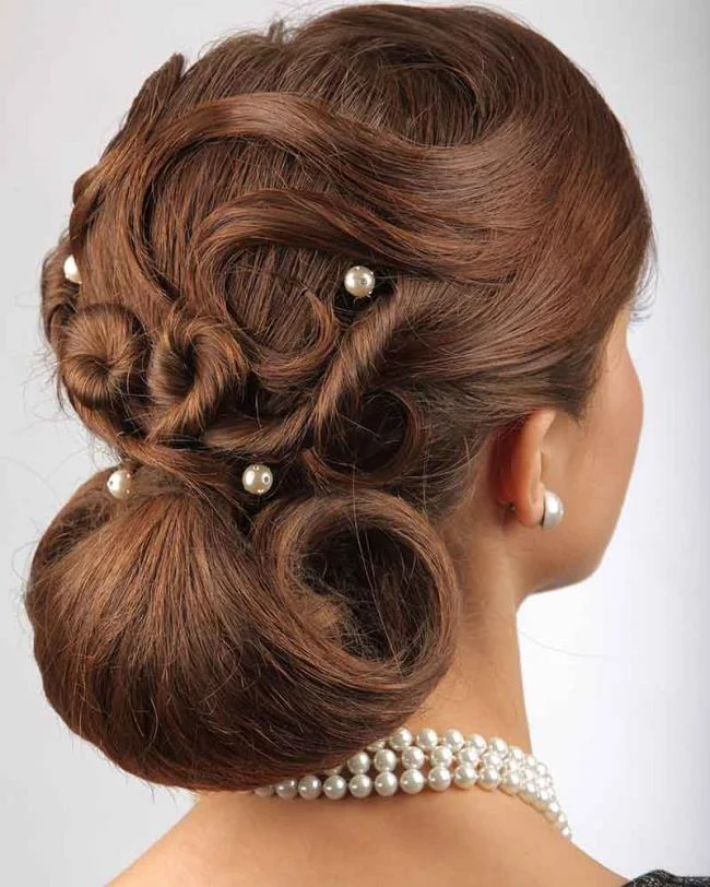 Gaya rambut perkahwinan untuk tetamu: 100 yang paling indah!