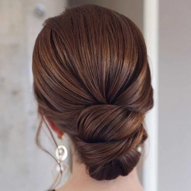 Gaya rambut perkahwinan untuk tetamu: 100 yang paling indah!