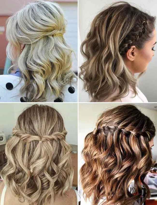 Gaya rambut kerinting: 130 idea sederhana dan cantik