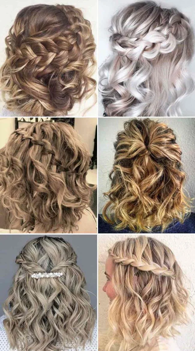 Gaya rambut kerinting: 130 idea sederhana dan cantik