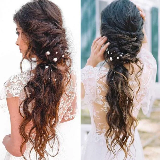 Gaya rambut kerinting: 130 idea sederhana dan cantik