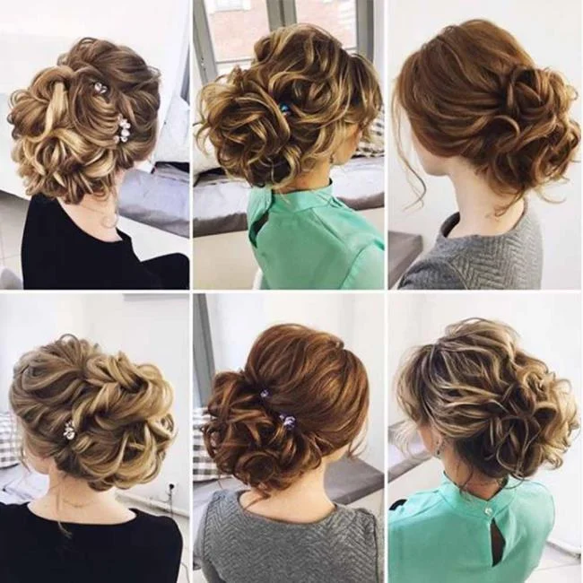 Gaya rambut kerinting: 130 idea sederhana dan cantik