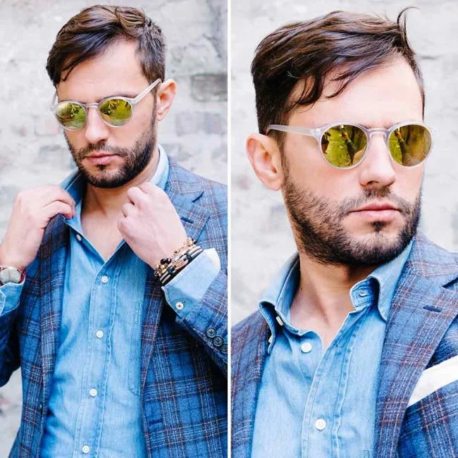 Potongan rambut lelaki 2021 yang bergaya dalam 130 gambar