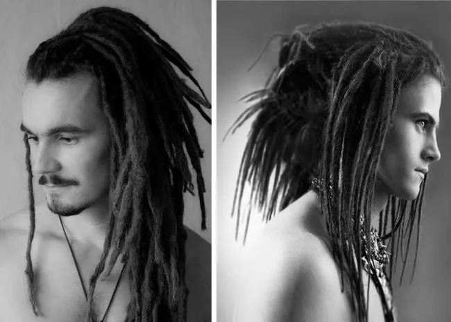 ロングヘアーメン2020：魅力的な100のトレンディなカット